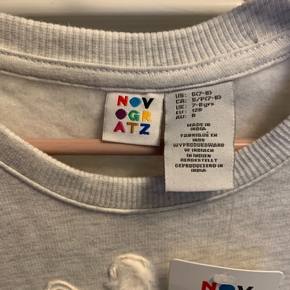 Cozy & Girly Fur Snowflake Sweatshirt - Picture 5 of 5